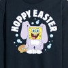 Men's - SpongeBob Squarepants - Hoppy Easter Long Sleeve Graphic T-Shirt - 2 of 4