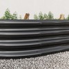 Okak Large Oval Metal Raised Garden Bed Durable Outdoor Planter Box for Vegetables, Flowers, Herbs, 89"/71"W, 2 Colors - 3 of 4
