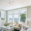 Sofucor 42'' Ceiling Fans with Lights and Remote for Living Room White - 4 of 4