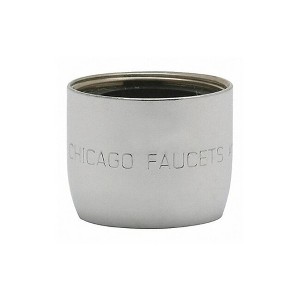 Chicago Faucet  Laminar Outlet,Brass,13/16 in - 24 E73JKABCP - 1 of 1