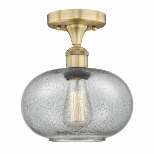 Gorham - 1 Light Semi-Flush Mount In Industrial Style-10.75 Inches Tall and 9.5 Inches Wide - 1 of 1