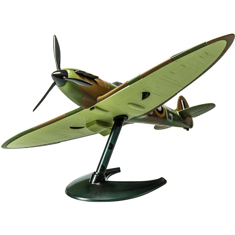 Skill 1 Model Kit Spitfire Snap Together Painted Plastic Model Airplane Kit by Airfix Quickbuild, 3 of 7