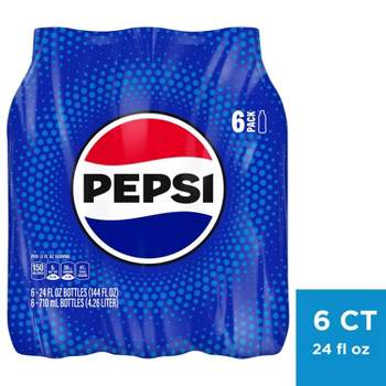 Pepsi Cola Soda - 6pk/24 fl oz Bottles