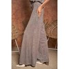 Women's Velvet Textured High-rise Wide Leg Pants - DAVI & DANI - 2 of 4