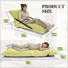 Hachikiko 3-in-1 Waterproof Bean Bag Sofa - Adjustable Backrest Floor Chair, Removable Ultra-Soft Cover for Indoor/Outdoor Use (Green, 37.4") - 2 of 4