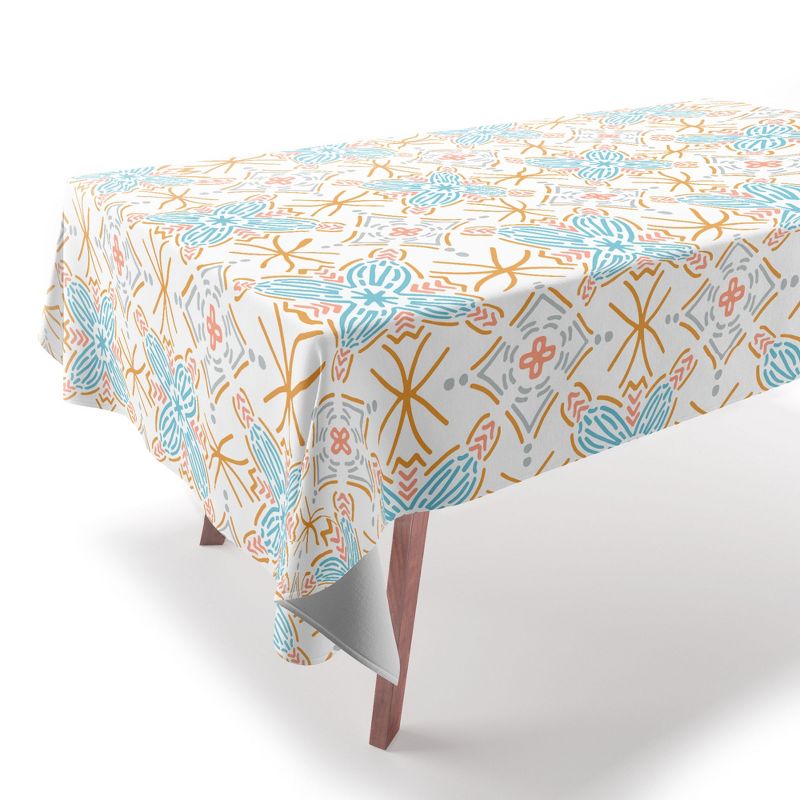 Marta Barragan Camarasa Mosaic boho desert colors D Tablecloth -Deny Designs, 2 of 4