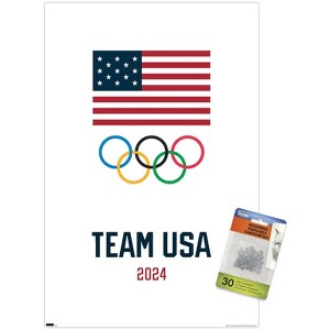 Trends International Team USA - Logo Unframed Wall Poster Prints - 1 of 4