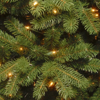 6-Foot Green Newberry Spruce Pre-Lit Artificial Christmas Tree