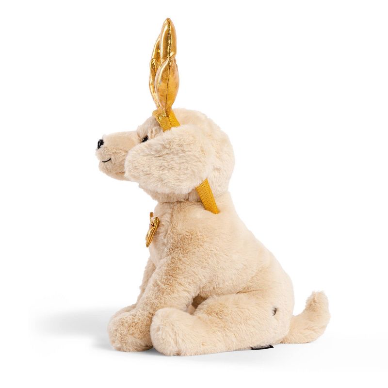 FAO Schwarz Cheers 4 Antlers Yellow Labrador 12&#34; Stuffed Animal with Removable Wear-and-Share Ears (Target Exclusive), 5 of 10