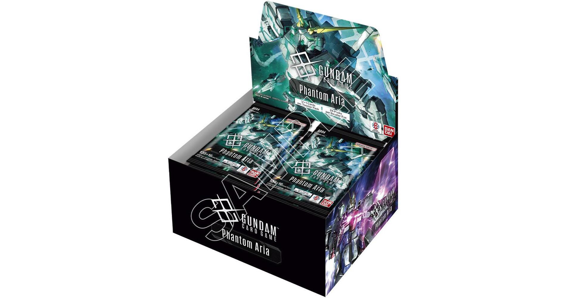 Bandai Gundam Card Game Phantom Aria Booster Box (GD04) - 24 Packs