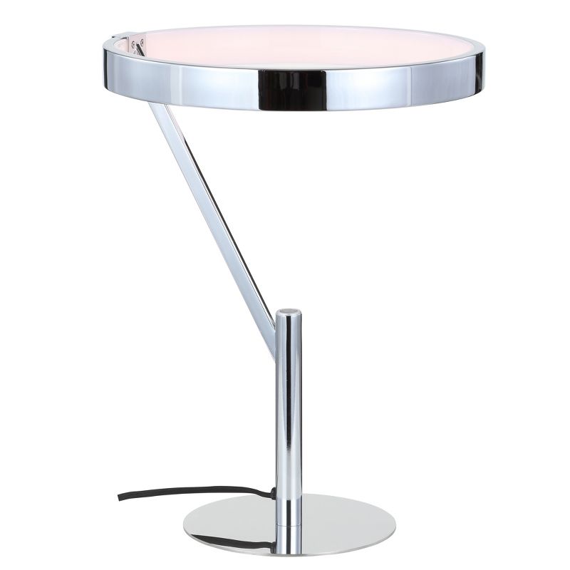 JONATHAN Y Owen Integrated LED Metal Table Lamp, 1 of 7