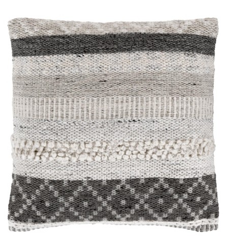 Peace Nest 2 Pack Feather Down Throw Pillow Insert, Gray, 18 X 18 : Target