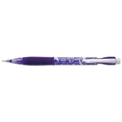 Pentel Icy Mechanical Pencil .7mm Trans Violet Dozen AL27TV