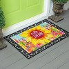 Evergreen Hello Sunshine Embossed Indoor Outdoor Doormat Home Decor - 2 of 2
