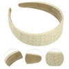 Unique Bargains Women's Fashion Straw Headband 5.91"x1.57"  1 Pc - 3 of 4