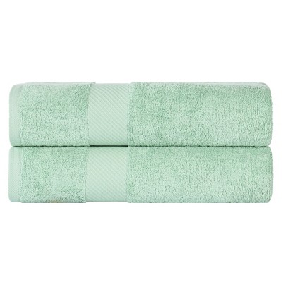 Modern Solid Classic Luxury Egyptian Cotton Towel Set by Blue Nile Mills
