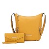 MKF Collection Lux Vegan Leather Women’s Hobo Bag with Wallet by Mia K - 2 of 4