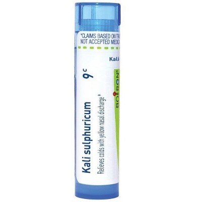 Kali Sulphuricum 9C by Boiron Homeopathic Single Medicine For Cough, Cold & Flu  -  80 Pellet