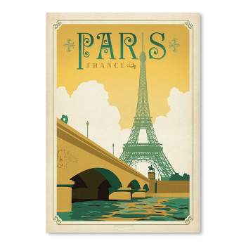 Americanflat Vintage Architecture Paris France By Anderson Design Group Art Print