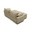 81" Corduroy Modular Sectional Sofa Bed with 2 Ottomans - 4 of 4