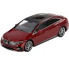 Mercedes-Benz EQS 580 4MATIC Red Metallic with Sun Roof Limited Edition 1/64 Diecast Model Car by Mini GT - 4 of 4