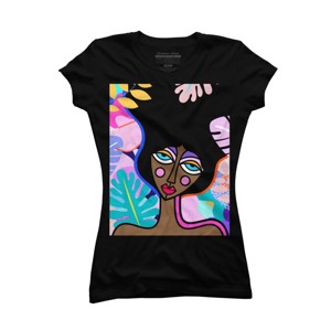 Junior's Design By Humans SUMMER DREAMS By ASPAINTINGS T-Shirt - 1 of 2