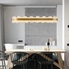37" Rectangular Led Kitchen Island Alabaster Chandelier - 2 of 4