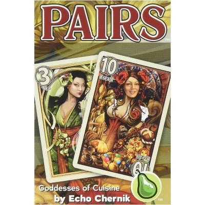 Pairs: Goddesses Of Cuisine -Cheapass Games, Themed Press Your Luck Card Game