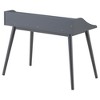 PAGED Home Office Desk 42" L Simple Modern Writing Desk with 2 Storage Shelves and Wooden Frame for Office, Study - 4 of 4