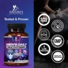Multivitamin for Men - Mens Multivitamins for Daily Nutritional Support, Men's Multivitamin with Vitamin A, C, D, E, B12, Zinc - 60 Capsules - 3 of 4