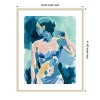 Amanti Art Loose Expressive Figure II by Victoria Barnes Wood Framed Wall Art Print - 4 of 4