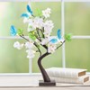 The Lakeside Collection Tree Floral Butterfly 20 Light Count Tabletop Decor Pink Or Yellow - 2 of 4