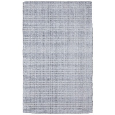 Highview Modern Stripes Gray/Ivory Area Rug