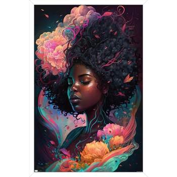 Trends International Wumples - Beautiful Profile 3 Framed Wall Poster Prints
