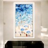 HomeRoots Aerial Beach Views White Framed Wall Art - 2 of 4