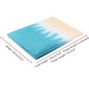 INSPIRE CHIC Women's Contrast Color Imitation Cashmere Ombre Fringe Soft Winter Warm Scarves 1Pc - 3 of 4