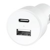 Just Wireless Pro Series 32W 2-Port USB-A & USB-C Car Charger - White - 3 of 4