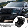 Unique Bargains Car Rear Seat Cup Holder BB5Z-7813562-BA for Ford Explorer 2011-2015 Black - 2 of 4
