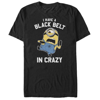 Men's Despicable Me Minion Belt in Crazy T-Shirt