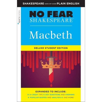 Macbeth: No Fear Shakespeare Deluxe Student Edition - Target