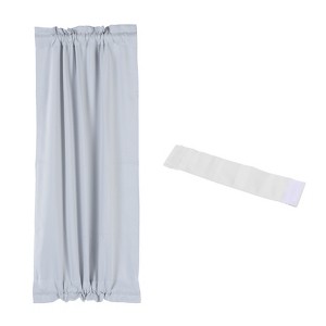 Unique Bargains Blackout Half Curtain with Adjustable Tie Back - 1 of 4