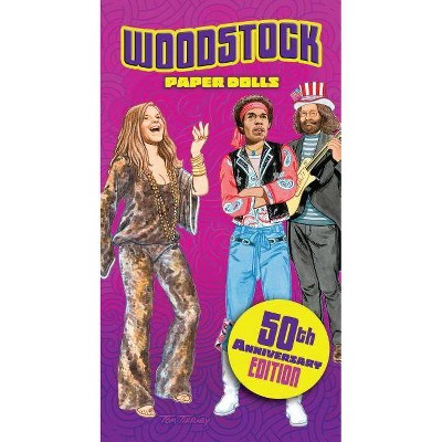 Woodstock Paper Dolls - (Dover Paper Dolls) by  Tom Tierney (Paperback)