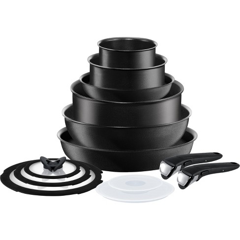 T-fal Initiatives 14-Piece Ceramic Cookware Set 