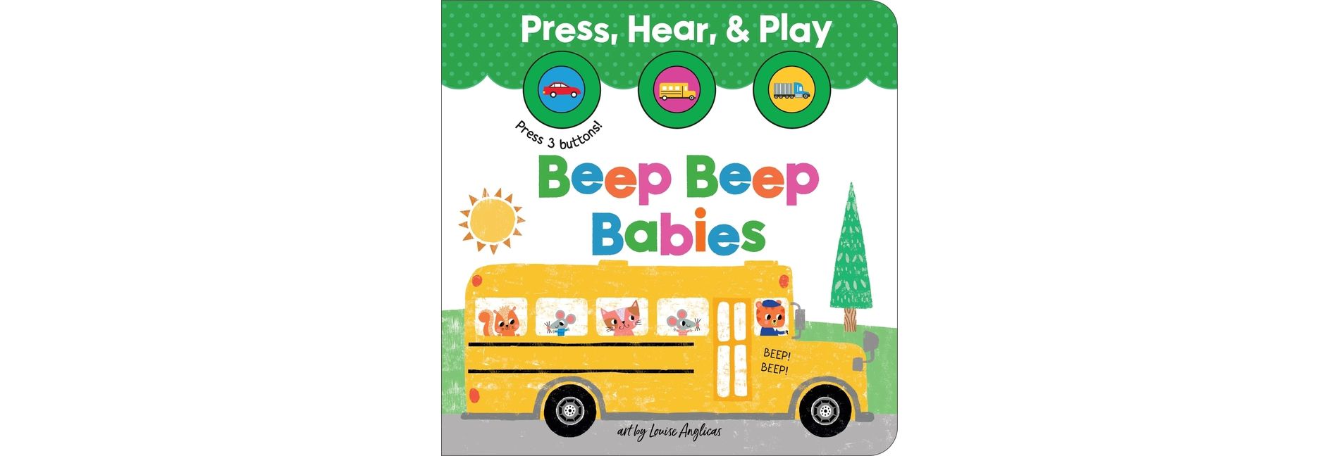 Beep Beep Babies - (Board Book)