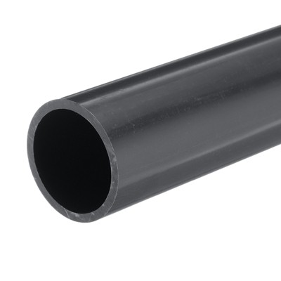 Unique Bargains PVC Water Plumb DIY Crafts High Impact Rigid Round Pipes 8" Length
