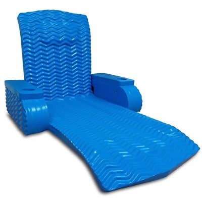 California Sun Deluxe Unsinkable La Jolla Lounger - Foam Cushion Pool Chaise Chair