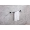 Elegant Lighting Isla 4-Piece Bathroom Hardware Set in Matte Black - 4 of 4