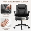 KERDOM Office Executive Chair High Back Adjustable Managerial Home Desk Chair, Office Computer Chair with Lumber Support, BLACK - 4 of 4