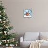 Stupell Industries Sleeping Fox in Snow Black Framed Giclee Art - 2 of 4