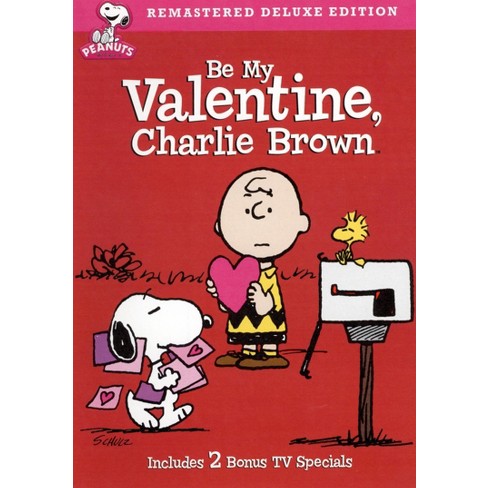 Be My Valentine Charlie Brown Deluxe Edition Dvd Target